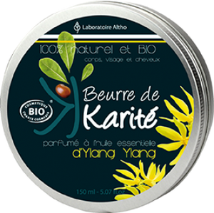 Shea Butter infused with Ylang Ylang Essential Oil - COSMOS Organic