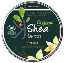 Load image into Gallery viewer, Shea Butter infused with Vanilla Essential Oil - COSMOS Organic
