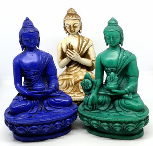 buddha medicinal statue resin yoga meditation buy in Ireland