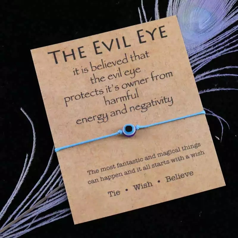 Evil eye wish bracelet Ireland. Gift ideas