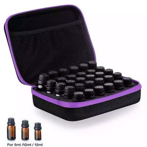 Essential Oil Aromatherapy Carry Case - 30 Bottles