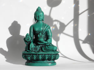 Healing buddha resin statue Ireland buy wellness tibetan sound healing singing bowls