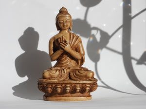 Wellness Buddha Resin Statue