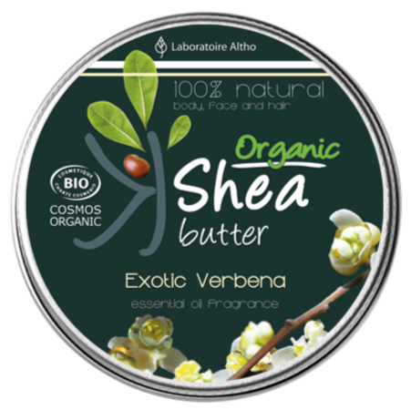 Organic Shea Butter with Exotic Verbena Essential Oil Aromatherapy Ireland