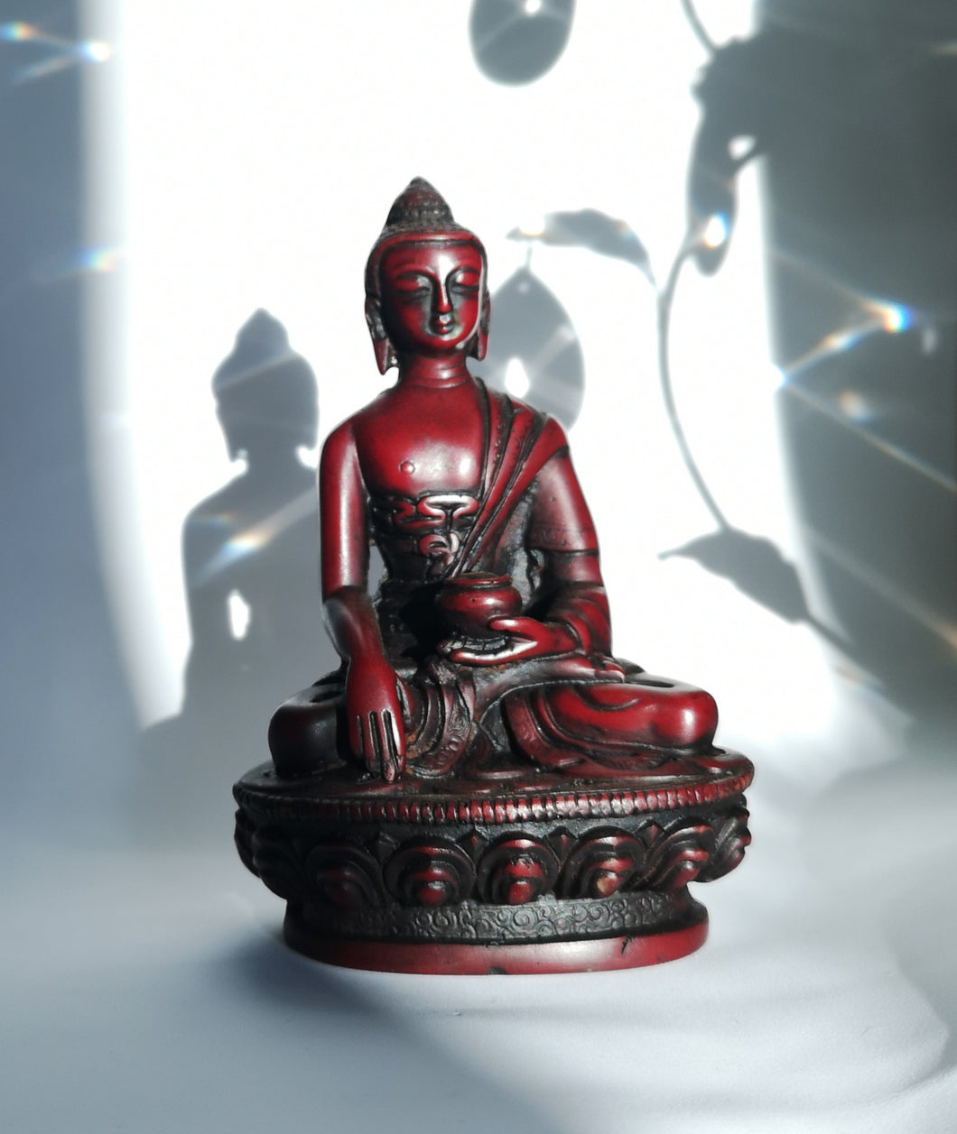 Meditating Buddha Resin Statue to buy in Ireland wellness online yoga 