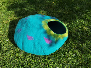 Luxury Himalayan Felt Wool Handmade Cat Cave