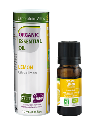 Lemon Essential Oil certified organic aromatherapy oils ireland Laboratoire ALTHO