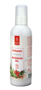 Muscular Massage Oil Sports Massage Therapy Online wellness store Ireland Organic virgin plant vegetable oils derived from sunflower and sesame Juniper wild mint wintergreen and maritime pine essential oils.