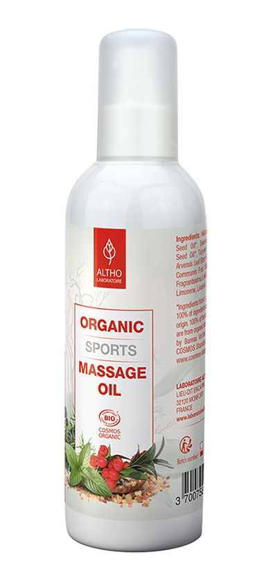 Muscular Massage Oil Sports Massage Therapy Online wellness store Ireland Organic virgin plant vegetable oils derived from sunflower and sesame Juniper wild mint wintergreen and maritime pine essential oils.