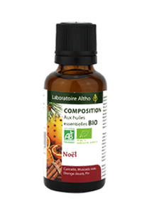 Christmas Organic Essential Oil Diffuser Blend 30ml