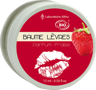 COSMOS Organic Strawberry Lip Balm