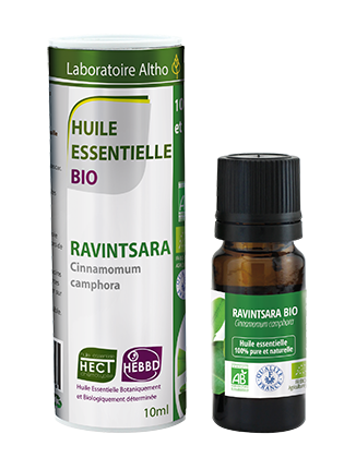 Ravintsara Cinnamomum Camphora - Certified Organic Essential Oil,10ml buy in Ireland Organic aromatherapy online health and wellness store Laboratoire ALTHO