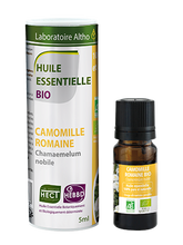 Load image into Gallery viewer, Roman Chamomile Chamaemelum Nobile - Certified Organic Essential Oil, 5ml buy in Ireland Organic aromatherapy online health and wellness store Laboratoire ALTHO
