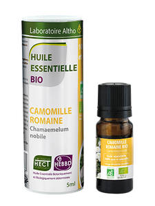 Roman Chamomile Chamaemelum Nobile - Certified Organic Essential Oil, 5ml buy in Ireland Organic aromatherapy online health and wellness store Laboratoire ALTHO