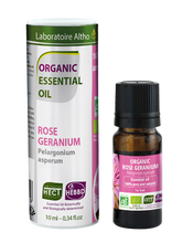 Load image into Gallery viewer, Rose Geranium Essential Oil 10ml - Certified Organic Ireland