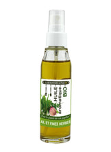 Load image into Gallery viewer, Garlic &amp; Fine Herbs -Organic Cooking Oil 50ml