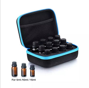 Essential Oil Aromatherapy Carry Case - 12 Bottles