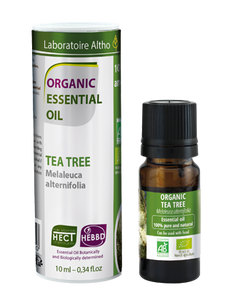Tea Tree Melaleuca Alternifolia - Certified Organic Essential Oil,10ml buy in Ireland Organic aromatherapy online health and wellness store Laboratoire ALTHO