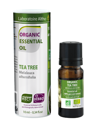 Tea Tree Melaleuca Alternifolia - Certified Organic Essential Oil,10ml buy in Ireland Organic aromatherapy online health and wellness store Laboratoire ALTHO