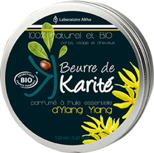 Load image into Gallery viewer, Shea Butter infused with Ylang Ylang Essential Oil - COSMOS Organic