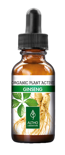 Ginseng Organic plant supplement by Laboratoire ALTHO available to buy in Ireland. Organic Aromatherapy and plant based skincare