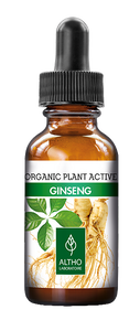 Ginseng Organic plant supplement by Laboratoire ALTHO available to buy in Ireland. Organic Aromatherapy and plant based skincare