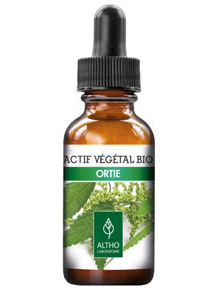 Organic Stinging Nettle Supplements Ireland in glass dropper