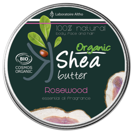 Shea Butter infused with Rosewood Essential Oil - COSMOS Organic