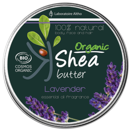 Shea Butter infused with Lavender Essential Oil Aromatherapy Ireland Laboratoire ALTHO