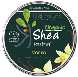 Shea Butter infused with Vanilla Essential Oil - COSMOS Organic