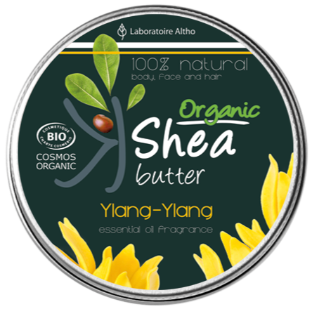 Shea Butter infused with Ylang Ylang Essential Oil Aromatherapy Ireland Laboratoire ALTHO