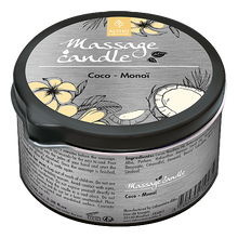 Load image into Gallery viewer, Aromatherapy Massage Candles with organic Essential Oils Laboratoire ALTHO buy in Ireland Cocoa Monoi