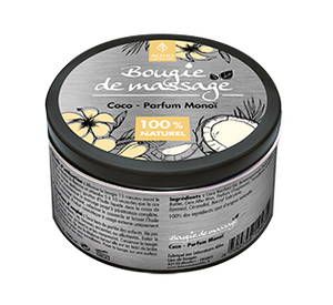 Coconut & Monoi Fragrance Aromatherapy Massage Candle