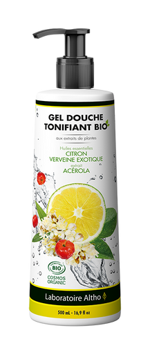 ENERGISING Organic Shower Gel, 500ml
