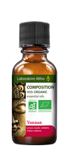 Load image into Gallery viewer, Yoga Meditation Essential Oil Diffuser Blend This synergy is especially adapted for diffusion. Just a few drops in your diffuser will surround you with pleasantly fragrant air. It has a fresh scent of lemon verbena.