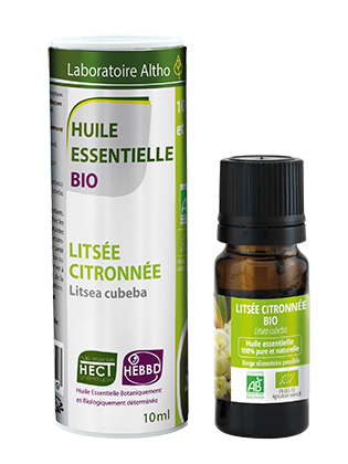 May Chang Exotic Verbena Listea Cubeba - Certified Organic Essential Oil, 10ml buy in Ireland Organic aromatherapy online health and wellness store Laboratoire ALTHO