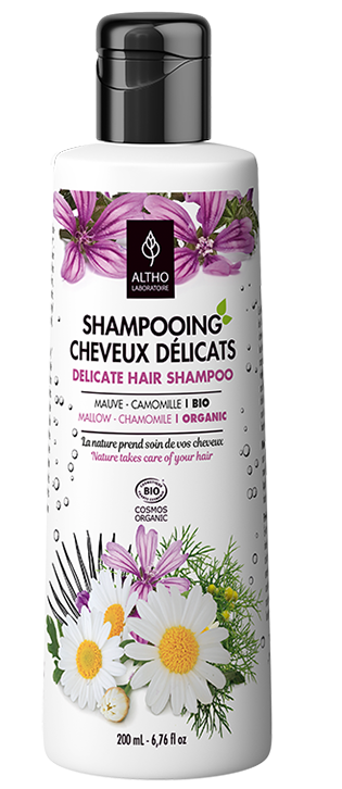 Delicate Hair Shampoo - COSMOS Organic 200ml