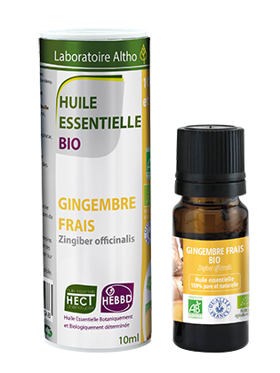 Ginger - Certified Organic Essential Oil, 10ml