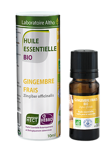Ginger - Certified Organic Essential Oil, 10ml