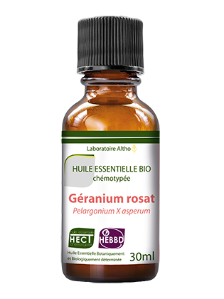 Geranium Rose - Certified Organic Essential Oil, 30ml