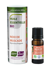 Load image into Gallery viewer, Nutmeg Myristica Fragans - Certified Organic Essential Oil, 5ml buy in Ireland Organic aromatherapy online health and wellness store Laboratoire ALTHO