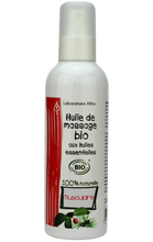 Load image into Gallery viewer, Muscular Massage Oil Sports Massage Therapy Online wellness store Ireland Organic virgin plant vegetable oils derived from sunflower and sesame Juniper wild mint wintergreen and maritime pine essential oils. Aromatherapy Health Store Ireland