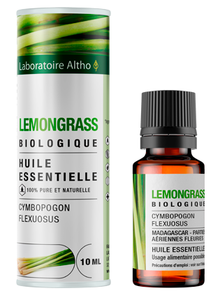 Lemongrass - Certified Organic Essential Oil, 10ml
