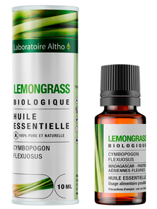 Lemongrass - Certified Organic Essential Oil, 10ml