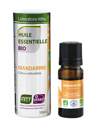 Mandarin Orange - Certified Organic Essential Oil, 10 ml