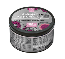 Load image into Gallery viewer, Calendula &amp; Rosewood Aromatherapy Massage Candle