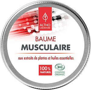 Muscular joint balm. This muscle rub is made from natural plant oils to soothe tired muscles. Made by Laboratoire ALTHO. Available to buy now in Ireland