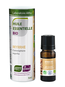 Myrrh Commiphora Myrrha - Certified Organic Essential Oil, 5ml buy in Ireland Organic aromatherapy online health and wellness store Laboratoire ALTHO