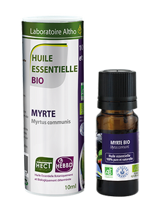 Myrtle Myrtus Communis - Certified Organic Essential Oil,10ml buy in Ireland Organic aromatherapy online health and wellness store Laboratoire ALTHO