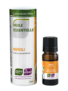 Neroli Citrus Aurantium - Certified Organic Essential Oil, 5ml buy in Ireland Organic aromatherapy online health and wellness store Laboratoire ALTHO
